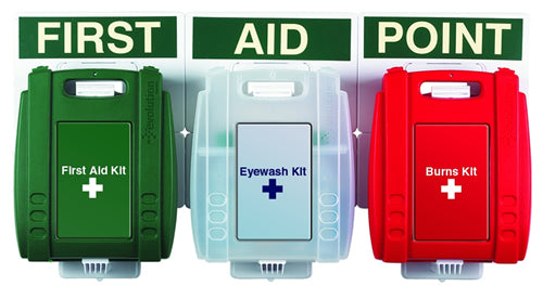 Evolution First Aid, Eye Wash and Burns Wall Mounted Station